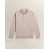 GANT Erkek Bej Düğmeli Yaka Sweatshirt