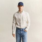 Gant Erkek Bej Regular Fit Gömlek - 214-Bej