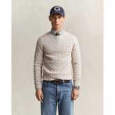 GANT Erkek Bej Regular Fit Kazak