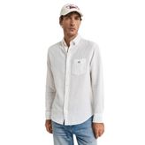 GANT Erkek Beyaz Regular Fit Logolu Gömlek