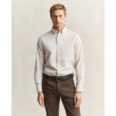 GANT Erkek Krem%100 Pamuk Gömlek
