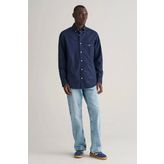Gant Erkek Lacivert Regular Fit Gömlek