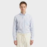 Gant Erkek Mavi Regular Fit Gömlek - 420-Mavi