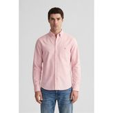 Gant Erkek Pembe Regular Fit Logolu Gömlek 3000200.666 - 666-Pembe - S