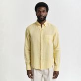 Gant Erkek Sarı Regular Fit Gömlek - 700-Sarı