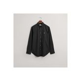 Gant Erkek Siyah Regular Fit Poplin Gömlek