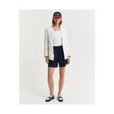 Gant Kadın Lacivert Relaxed Fit Keten Şort
