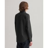 Gant Slim Fit Keten Gömlek - Siyah