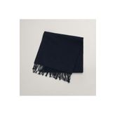 Gant Unisex Lacivert Logolu Atkı