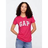 Gap 729555008 V-Ss Logo Classic Tee Kadın Tişört - Fuşya
