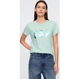 GAP 729555013 V-Ss Logo Classic Tee Kadın Tişört