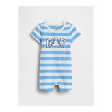 GAP Bebek Açık Mavi Logo Şort Tulum