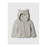 GAP Bebek Gri Brannan Bear Kulak Aplikeli Hırka