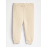 Gap Bebek Kırık Beyaz Örme Jogger Eşofman Altı - 3 - 6 Ay