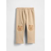 Gap Bebek Krem Pull-On Cozy Astarlı Pantolon - 0 - 3 Ay