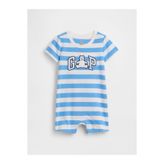 GAP Bebek Mavi Logo Şort Tulum
