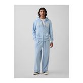 GAP Erkek Açık Mavi Fransız Havlu Kumaş Baggy 1969 Logo Sweat Pantolon