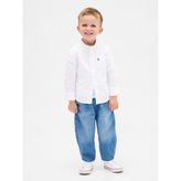 Gap Erkek Bebek Mavi Pull-On Barrel Jean Pantolon - 2 Yaş