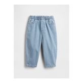 GAP Erkek Bebek Mavi Pull-On Barrel Jean Pantolon
