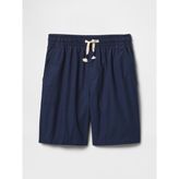 Gap Erkek Çocuk Siyah Relaxed Pull-On Şort - XS