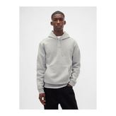 GAP Erkek Gri Relaxed Mini-Logo Sweatshirt