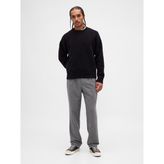 Gap Erkek Gri Yün Karışımlı Relaxed Straight Pantolon - 32 / 30