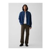 GAP Erkek Haki Herringbone '90s Loose Pantolon