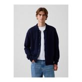 GAP Erkek Lacivert Relaxed Polo Triko Hırka
