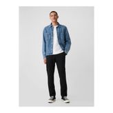 GAP Erkek Siyah GapFlex Slim Khaki Pantolon