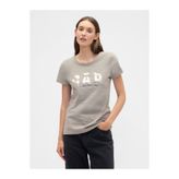 GAP Kadın Açık Kahverengi Logo T-Shirt