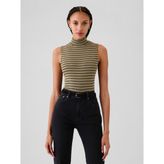 Gap Kadın Bej Modern Mockneck Atlet