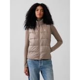 Gap Kadın Bej Relaxed Puffer Şişme Yelek