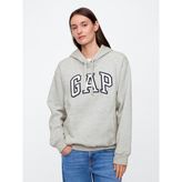 Gap Kadın Gri Gap Logo Fleece Sweatshirt - M