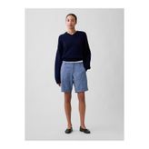 GAP Kadın Mavi 9" Downtown Bermuda Şortlar