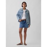 Gap Kadın Mavi Denim Mini Etek - 31
