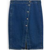 Gap Kadın Mavi Denim Wrap Etek - 29