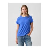 GAP Kadın Mavi Favorite Bisiklet Yaka T-Shirt