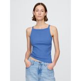 Gap Kadın Mavi Halter Yaka Modern Atlet - XL