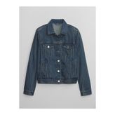 Gap Kadın Mavi Icon Denim Washwell™ Ceket