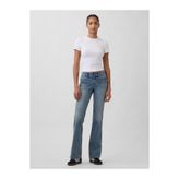 GAP Kadın Mavi Low Rise Long & Lean Jean Pantolon