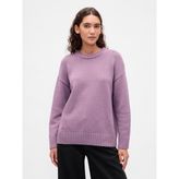 Gap Kadın Mor 100% Pamuk Oversized Kazak - L