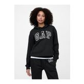 GAP Kadın Siyah Gap Logo Fleece Sweatshirt