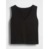 Gap Kadın Siyah Triko Crop Atlet - XS