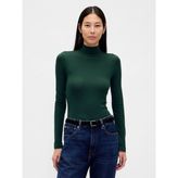 Gap Kadın Yeşil Featherweight Turtleneck T-Shirt - 2XL
