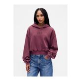 GAP KadınGap Logo VintageSoft Crop Fleece Sweatshirt