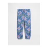 GAP Kız Bebek Mavi Relaxed Logo Pull-On Jogger Eşofman Altı