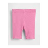 GAP Kız Bebek Pembe Mix & Match Fitilli Biker Şort