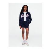 GAP Kız Çocuk Lacivert Gap Logo Havlu Kumaş Pull-On Şort