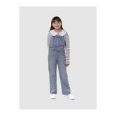 Gap Kız Çocuk Mavi Denim Salopet