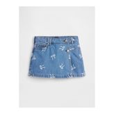 GAP Kız Çocuk Mavi Denim Şort Etek